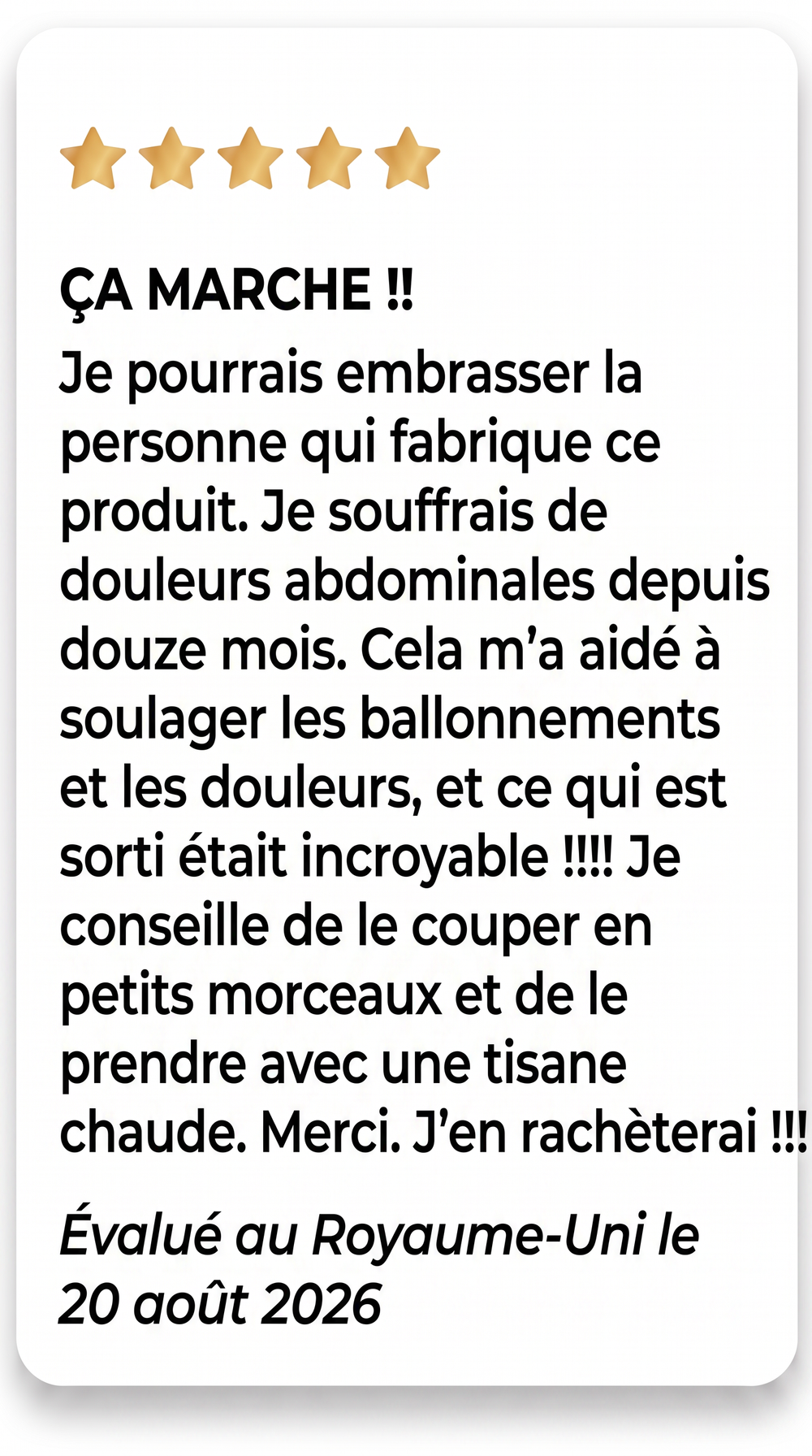 Customer review