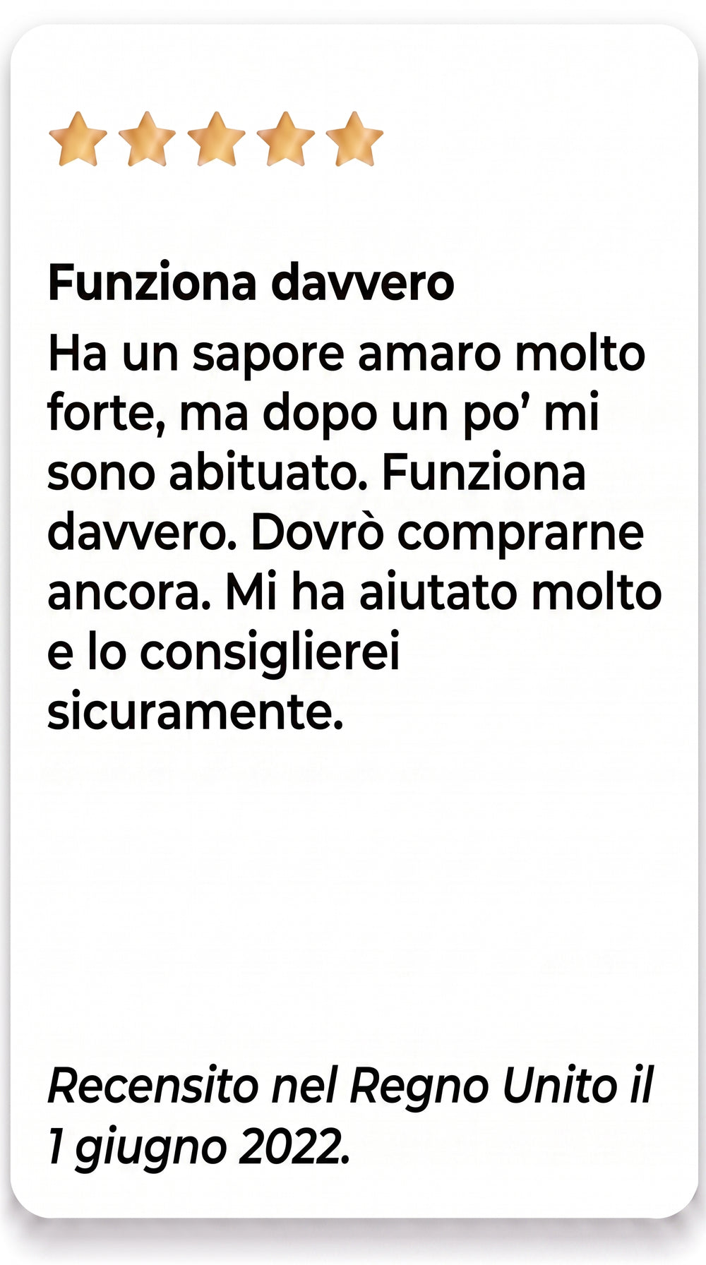 Customer review