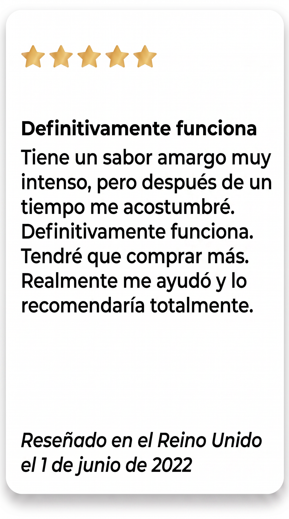 Customer review